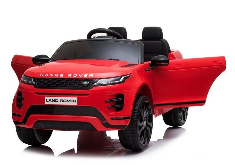 Lean Toys, Range Rover Evoque, pojazd na akumulator, czerwony