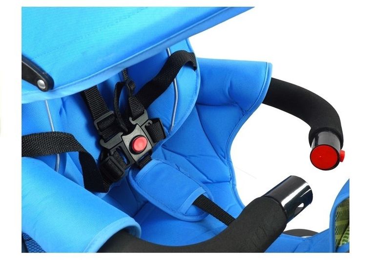 Lean Toys, rowerek trójkołowy, niebieski