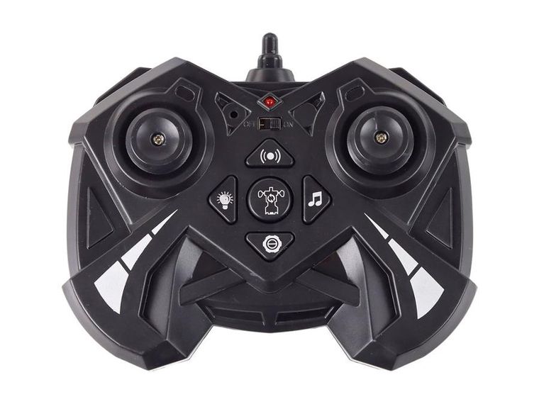 Lean Toys, samochód robot, transformer, sterowany gestami, niebieski, 1:10