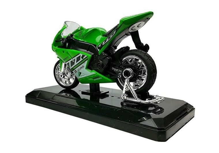 Lean Toys, sportowy motocykl, pojazd interaktywny, 1:18, 1 szt.