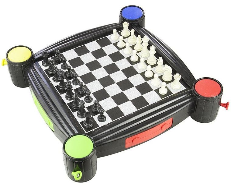 Lean Toys, warcaby, chińczyk, węże, drabiny, gry 7w1