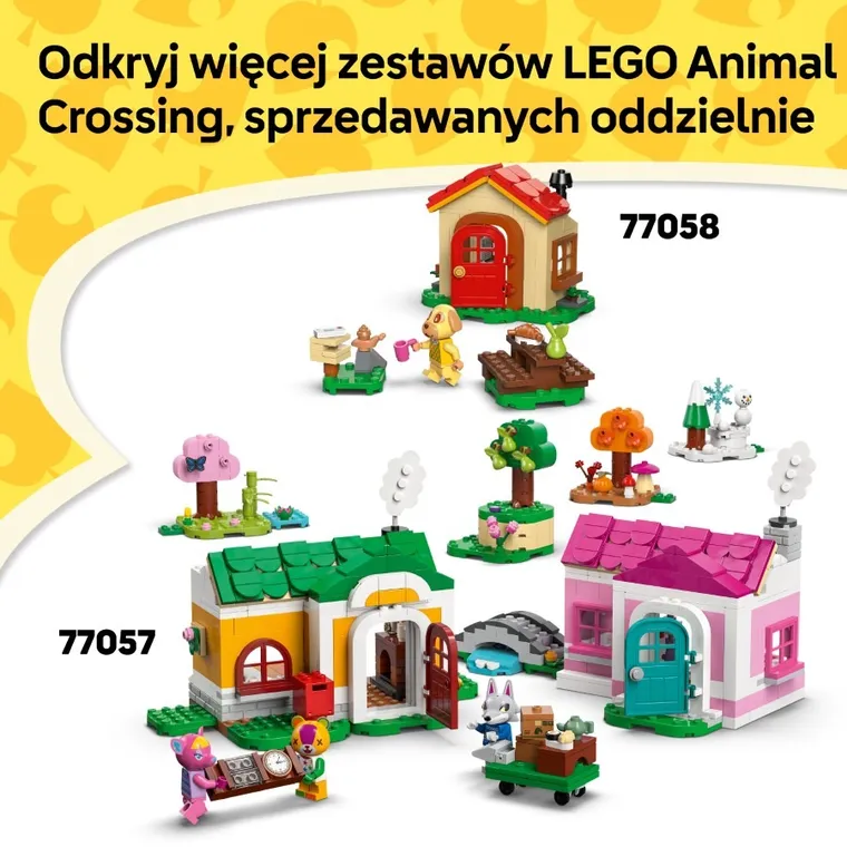 LEGO Animal Crossing, Blathers i kolekcja muzealna, 77056