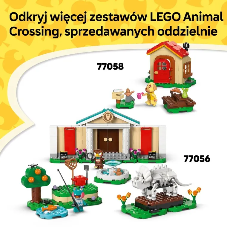 LEGO Animal Crossing, Kreatywne domy: Pory zabawy, 77057