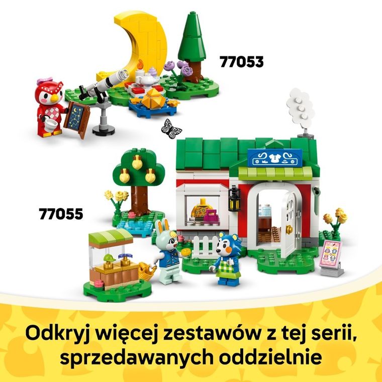 LEGO Animal Crossing, Leif i jego karawan oraz sklep ogrodniczy, 77054