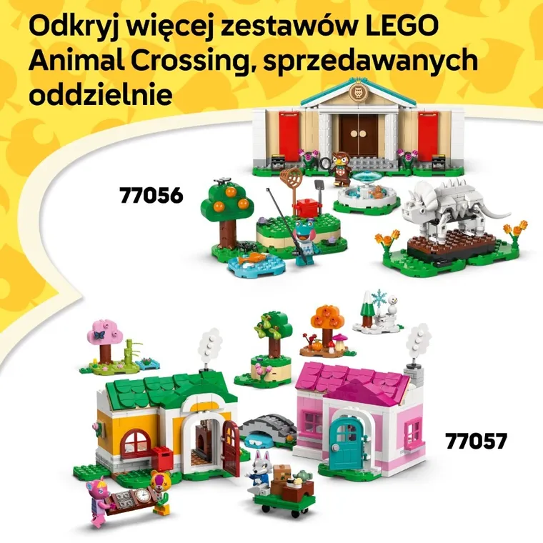 LEGO Animal Crossing, Przytulny dom Goldie, 77058