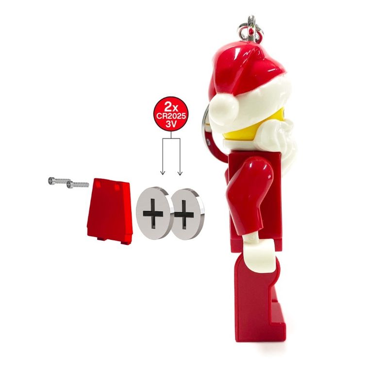 LEGO, Brelok do kluczy z latarką LEGO Mikołaj