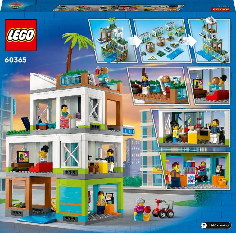 LEGO City, Apartamentowiec, 60365