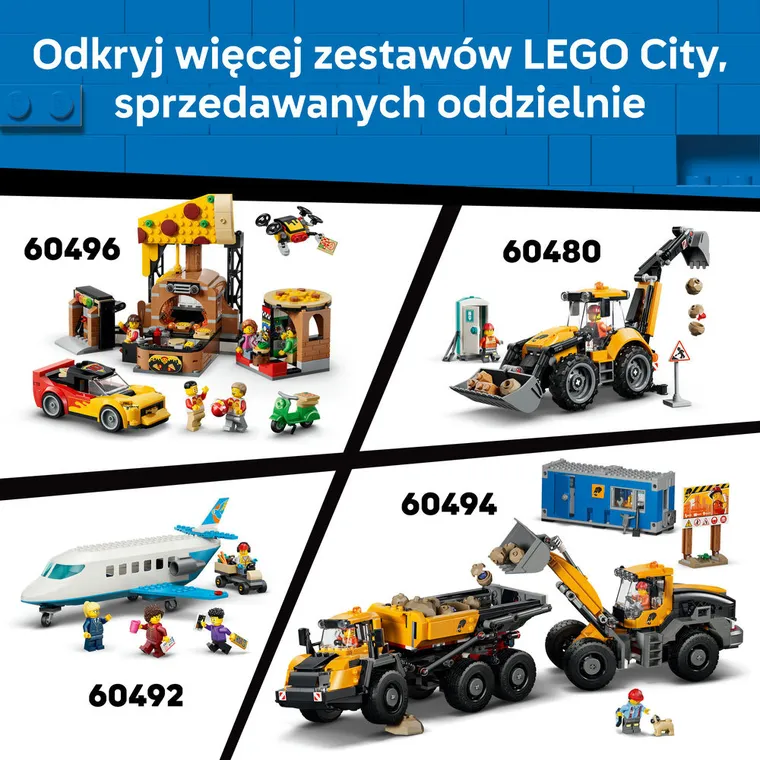 LEGO City, Automatyczna myjnia samochodowa, 60497