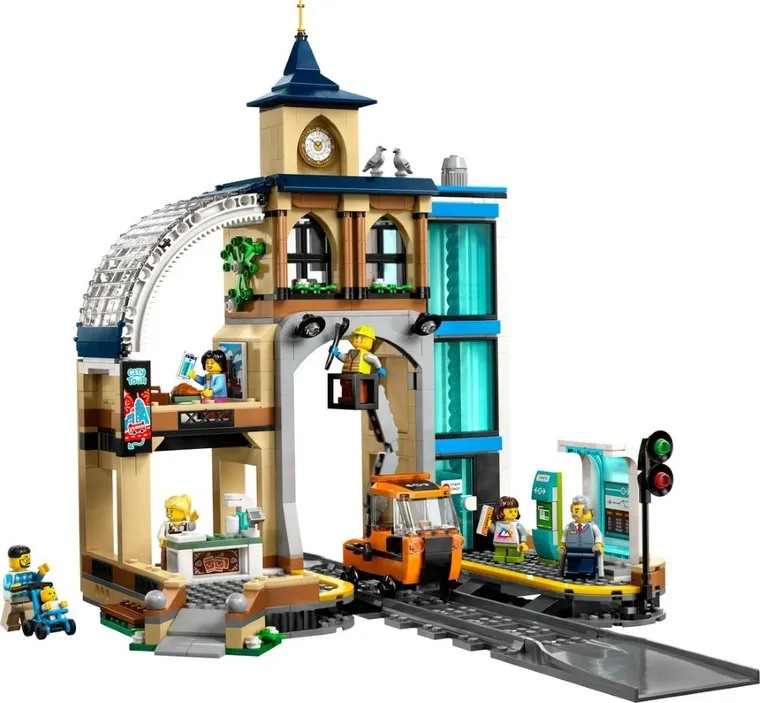 LEGO City, Centralny dworzec kolejowy, 60469