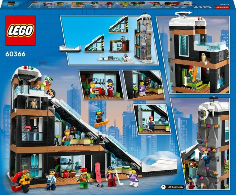 LEGO City, Centrum narciarskie i wspinaczkowe, 60366