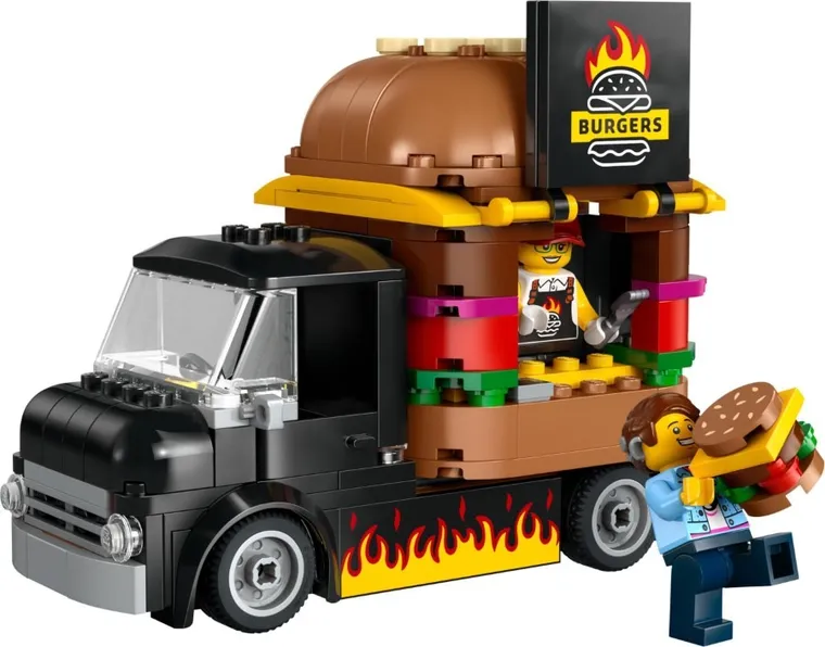 LEGO City, Ciężarówka z burgerami, 60404