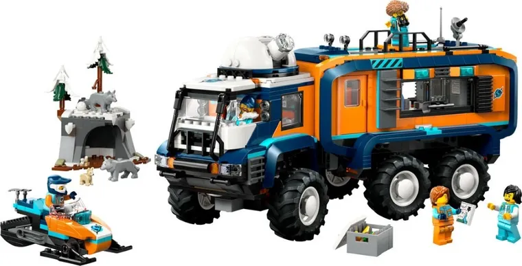 LEGO City, Ciężarówka z laboratorium arktycznej odkrywczyni, 60471