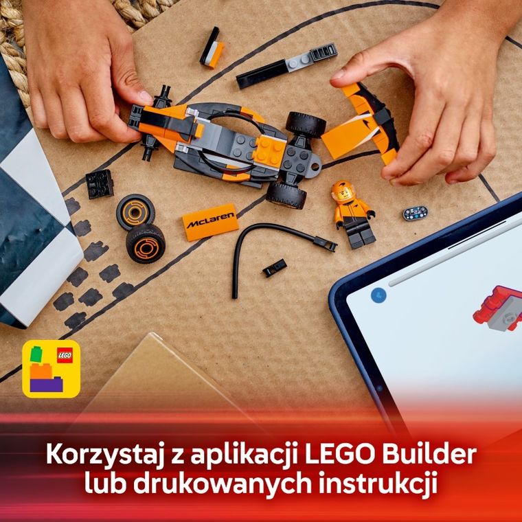 LEGO City, F1 Kierowca i bolid McLaren, 60442