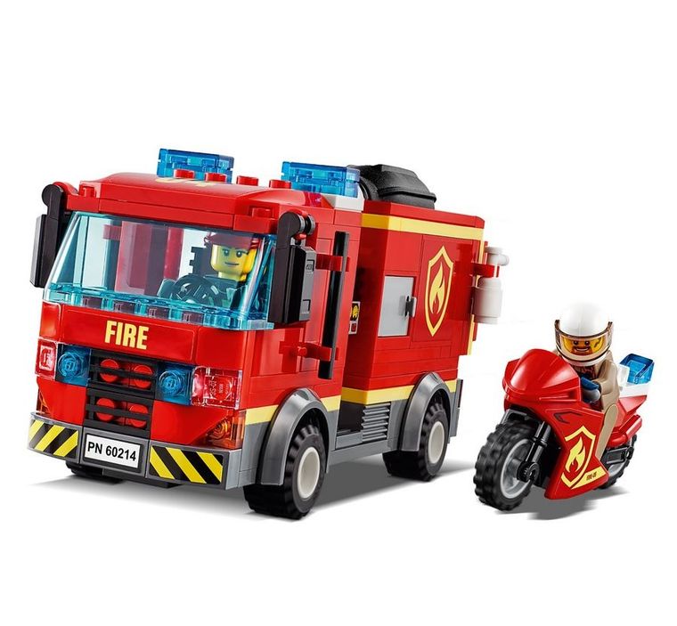 LEGO City, Na ratunek w płonącym barze, 60214