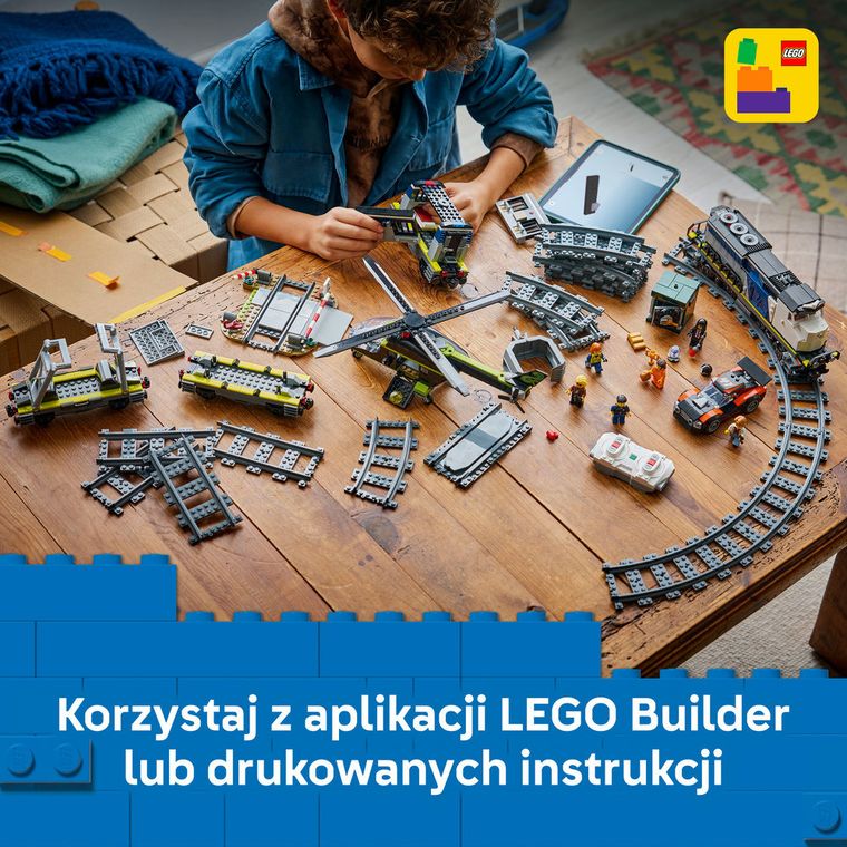 LEGO City, Napad na policyjny pociąg, 60508