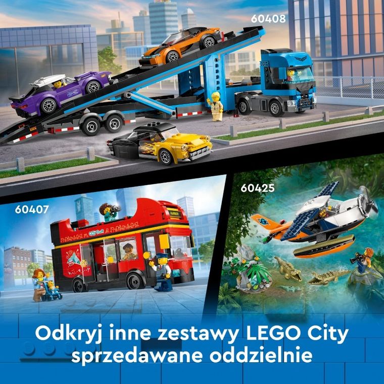 LEGO City, Park Świat Robotów z rollercoasterem, 60421