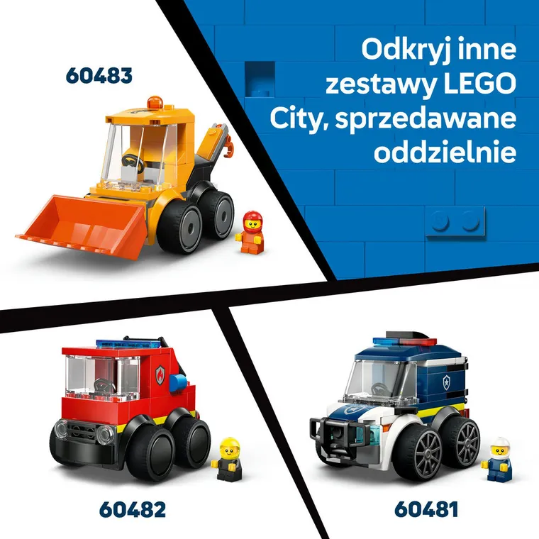 LEGO City, Pojazdy - Gamingowa wyścigówka, 60484