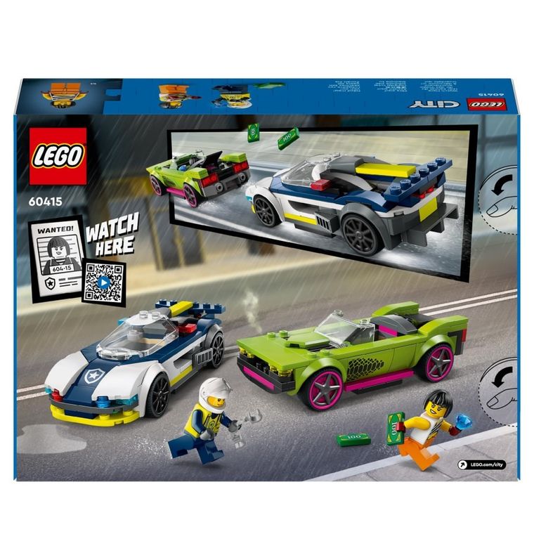 LEGO City, Pościg radiowozu za muscle carem, 60415