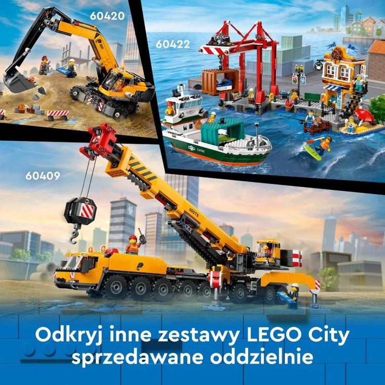 LEGO City, Samochód pomocy drogowej i naprawa sportowego auta, 60435