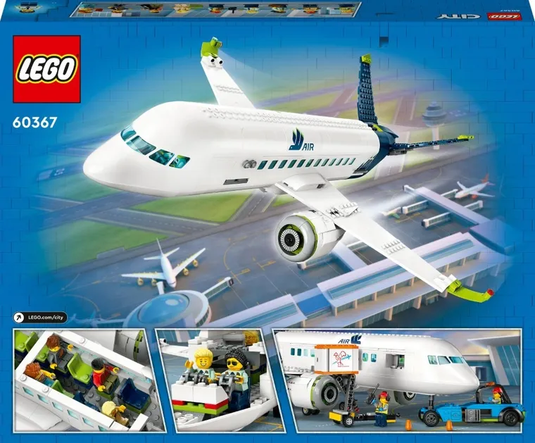 LEGO City, Samolot pasażerski, 60367
