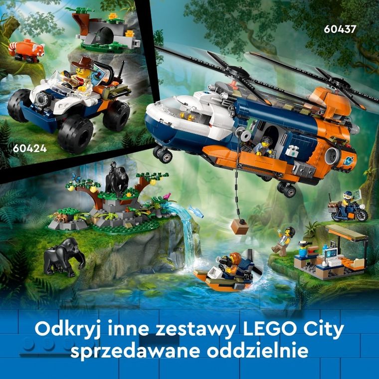 LEGO City, Terenówka badacza dżungli, 60426