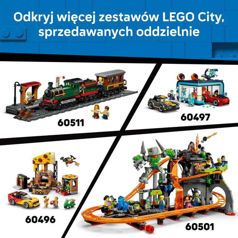 LEGO City, Tramwaj przy plaży, 60506