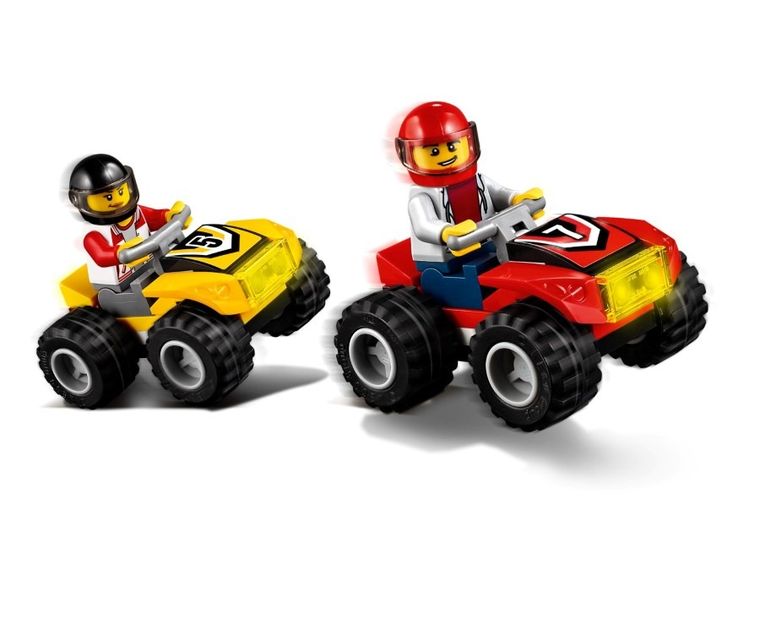 LEGO City, Wyścigowy zespół quadowy, 60148