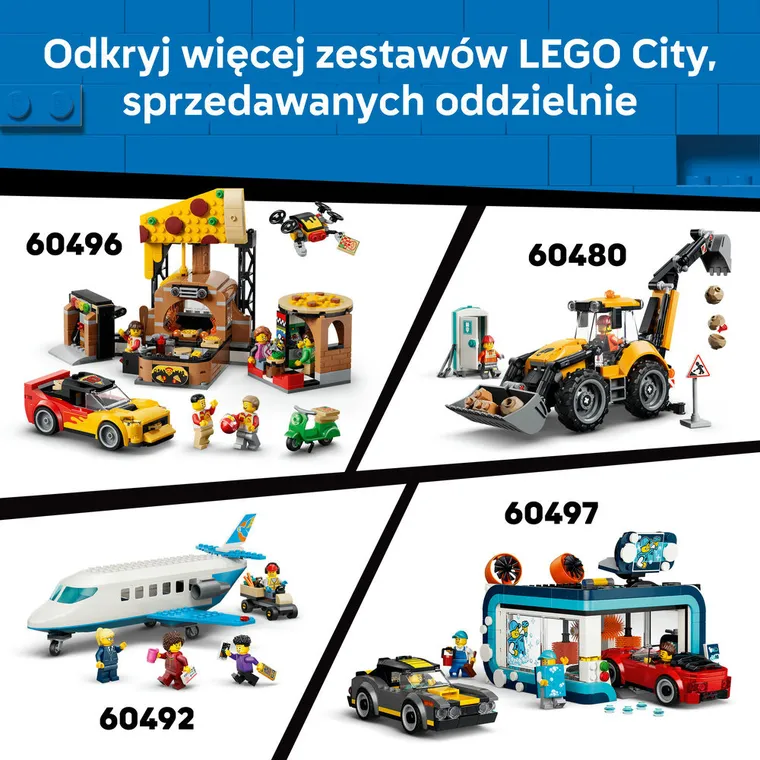LEGO City, Wywrotka i ładowarka czołowa, 60494