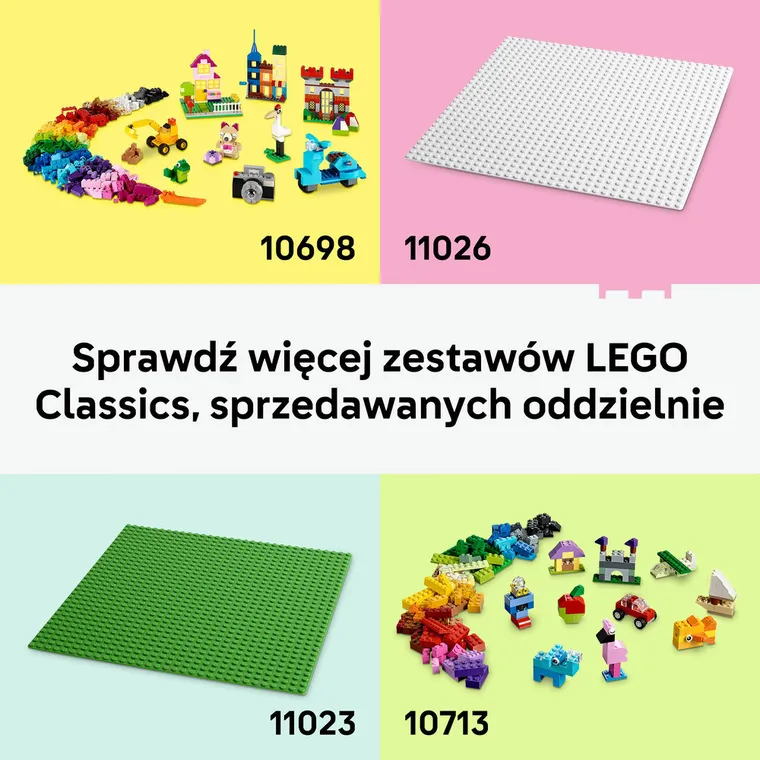 LEGO Classic, Kreatywne kolorowe klocki, 11045