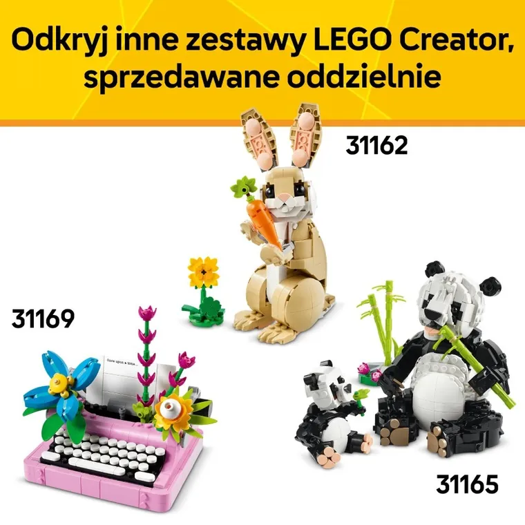 LEGO Creator 3 w 1, Psotny kot, 31163