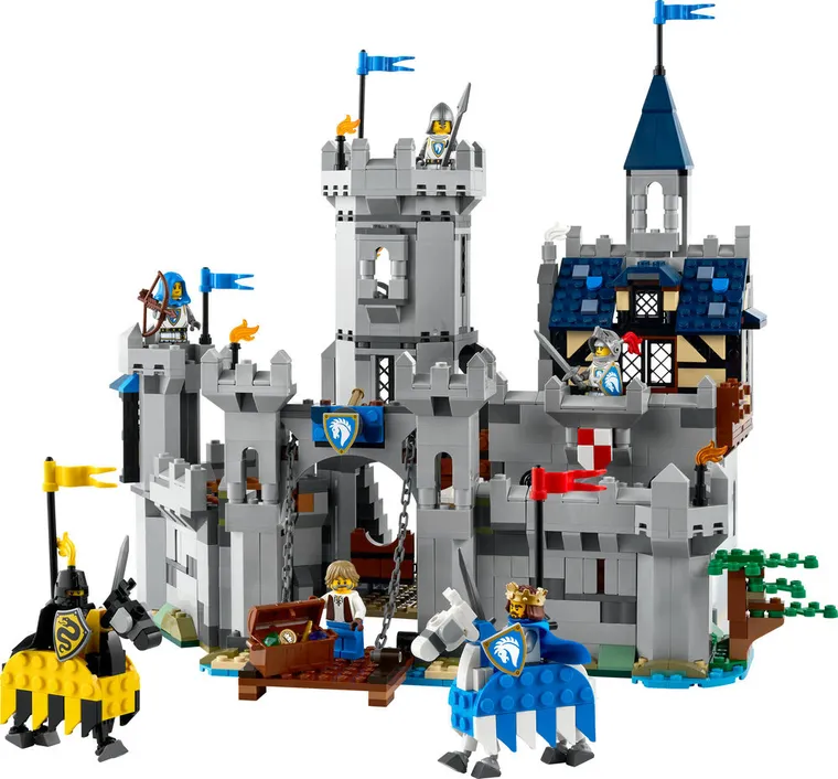 LEGO Creator 3 w 1, Średniowieczny zamek rycerzy konnych, 31168