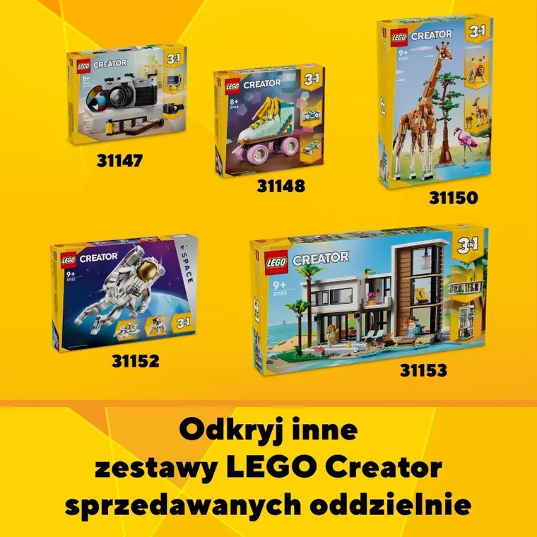 LEGO Creator 3w1, Tyranozaur, 31151