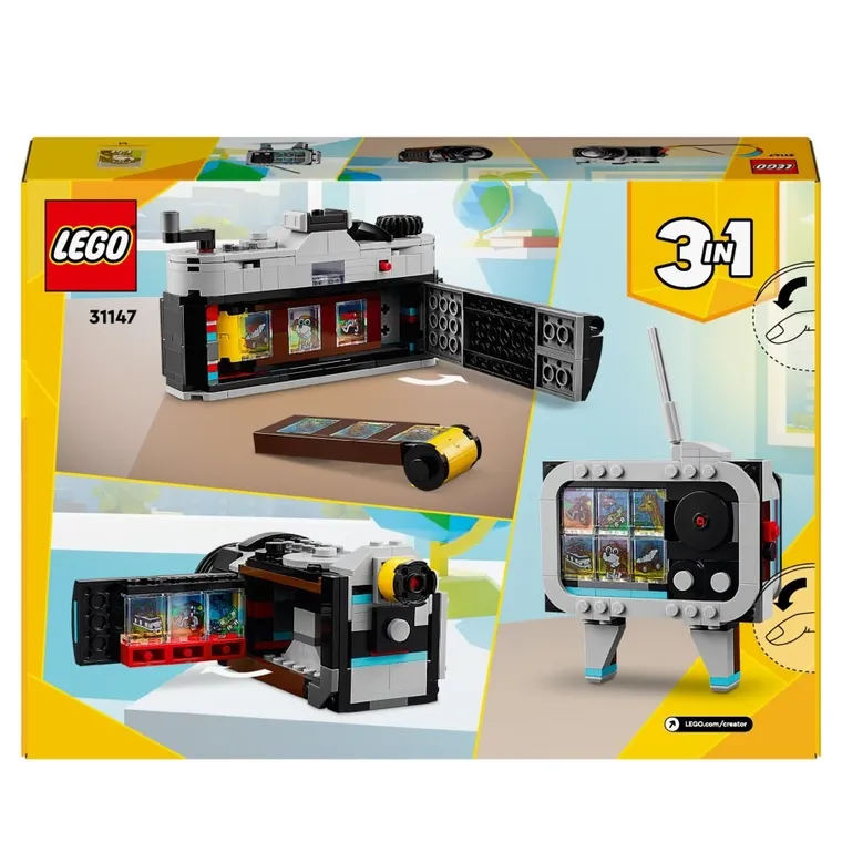 LEGO Creator, Aparat w stylu retro, 31147