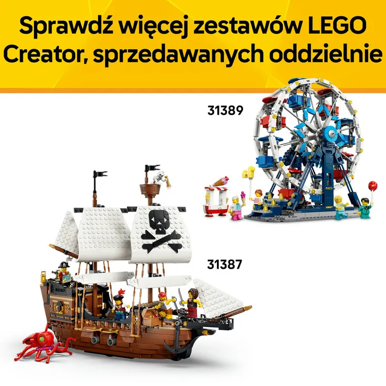 LEGO Creator, Dzikie zwierzęta: Dumny lew, 31386