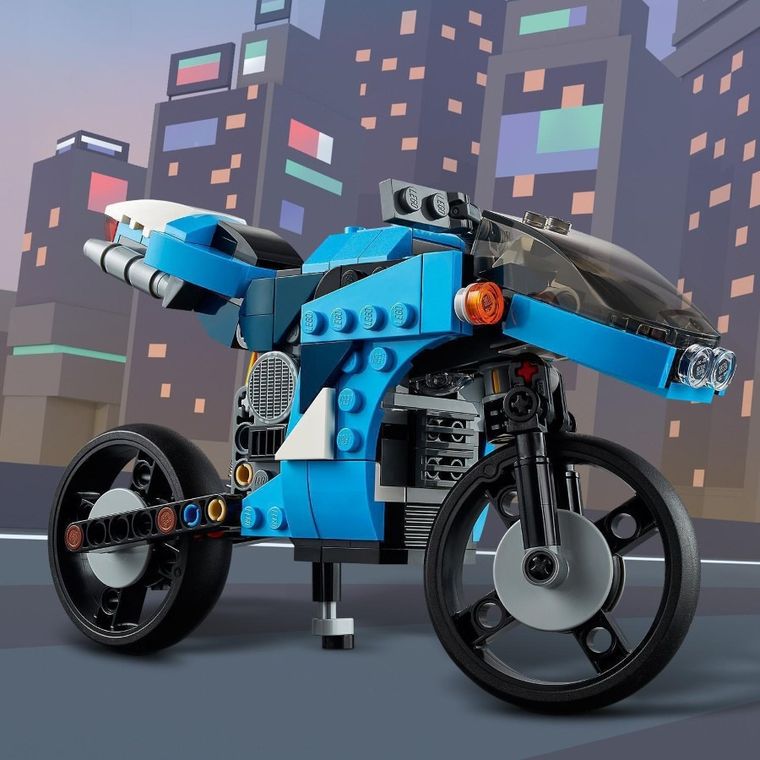LEGO Creator, Supermotocykl, 31114