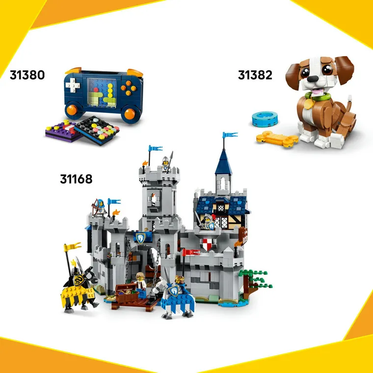 LEGO Creator, Zwierzęta morskie: piękny delfin, 31385