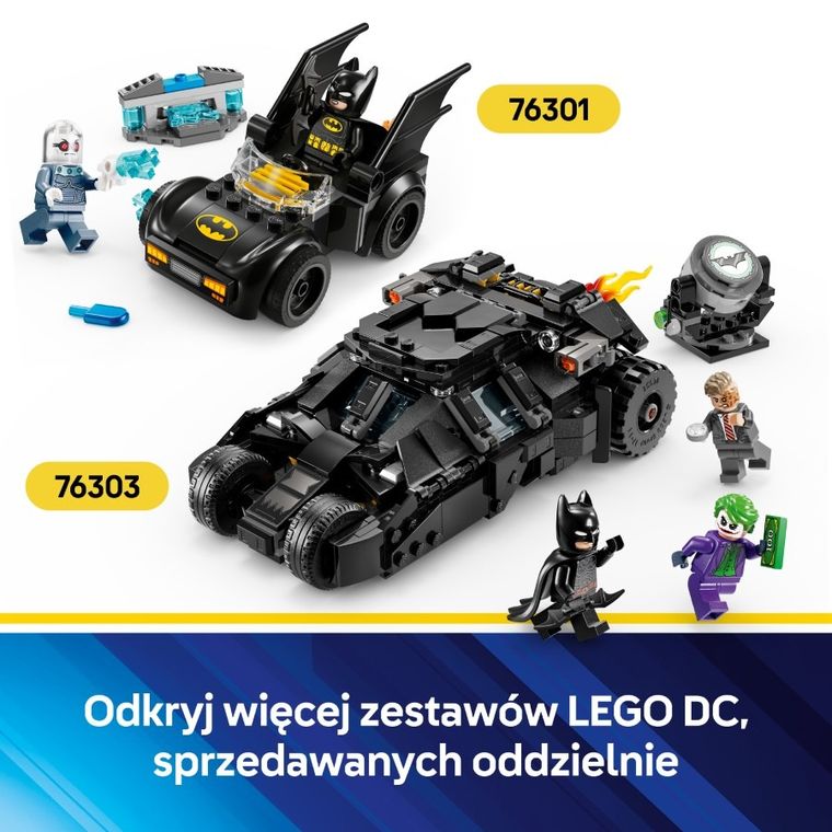 LEGO DC Batman: Tumbler Batmana kontra Dwie Twarze i Joker