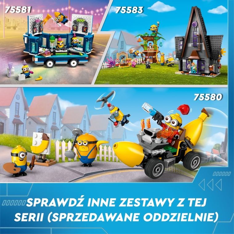 LEGO Despicable Me 4, Gru i minionki z klocków, 75582