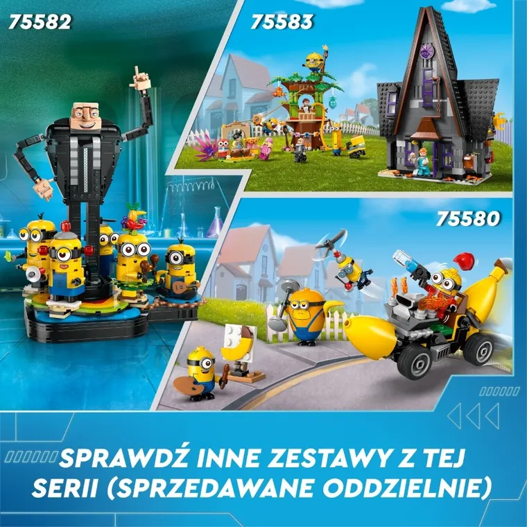 LEGO Despicable Me 4, Imprezowy autobus minionków, 75581