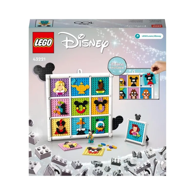 LEGO Disney, 100 lat kultowych animacji Disneya, 43221