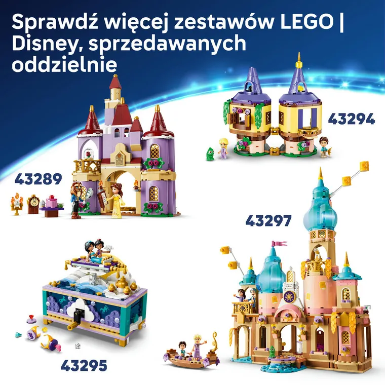 LEGO Disney, Królewska łódź weselna Arielki, 43299