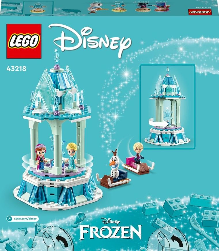 LEGO Disney, Magiczna karuzela Anny i Elzy, 43218