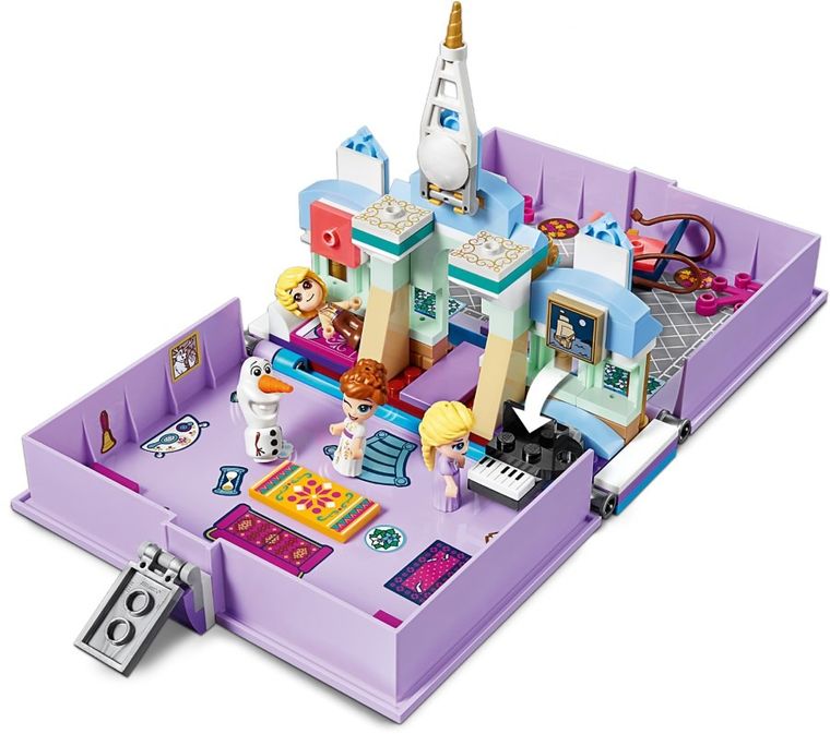 LEGO Disney Princess, Książka z przygodami Anny i Elsy, 43175