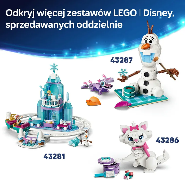 LEGO Disney Princess, Magiczny minipałac Arielki, 43285