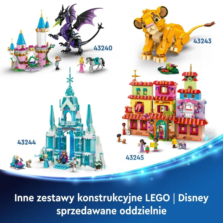 LEGO Disney Princess, Szkatułka na biżuterię z Królewną Śnieżką, 43276