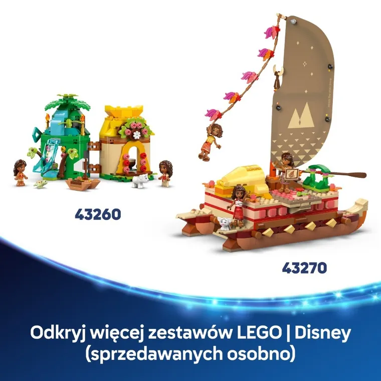 LEGO Disney Princess, Vaiana 2, Heiheia, 43272