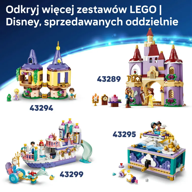 LEGO Disney Princess, Zamek Roszpunki, 43297