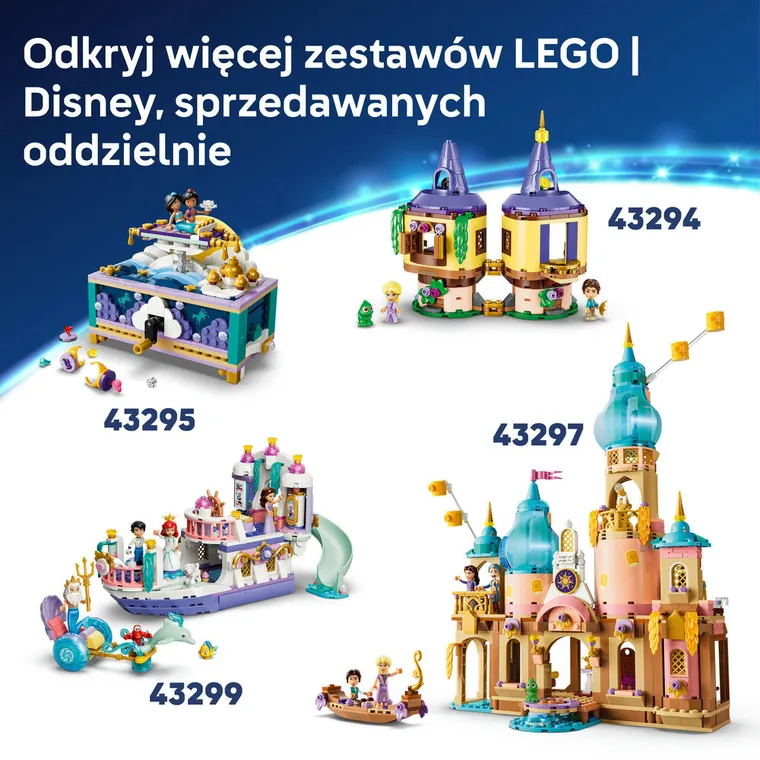 LEGO Disney, Zaczarowany zamek Pięknej i Bestii, 43289
