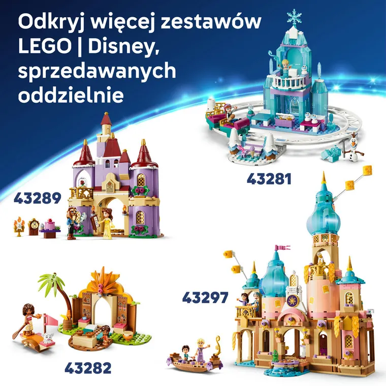 LEGO Disney, Zamek Kopciuszka i jej zwierzęcych przyjaciół, 43283
