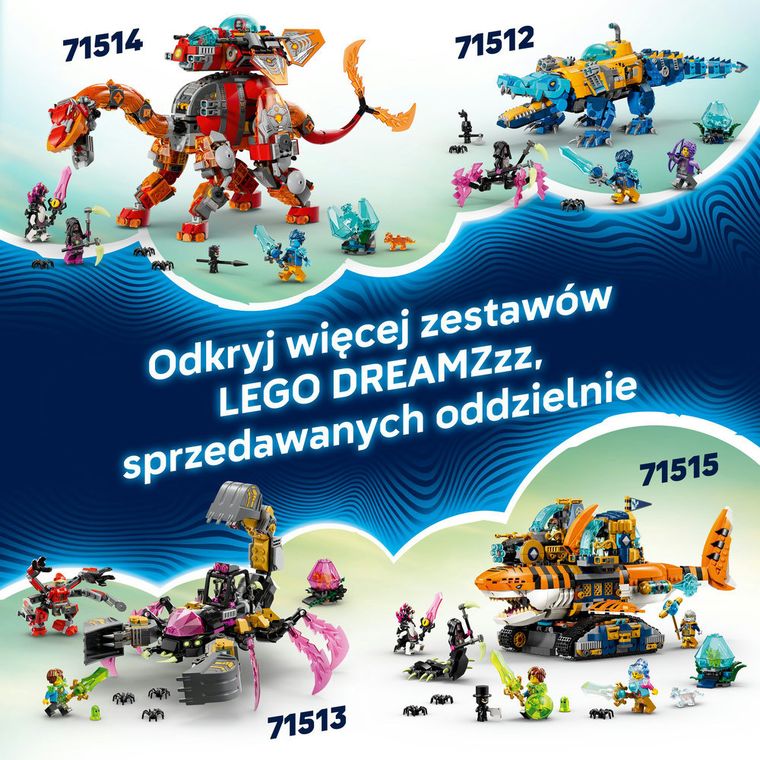 LEGO DREAMZzz, Lisi mech-strażnik, 71508